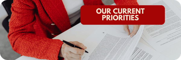 Legislative Priorities